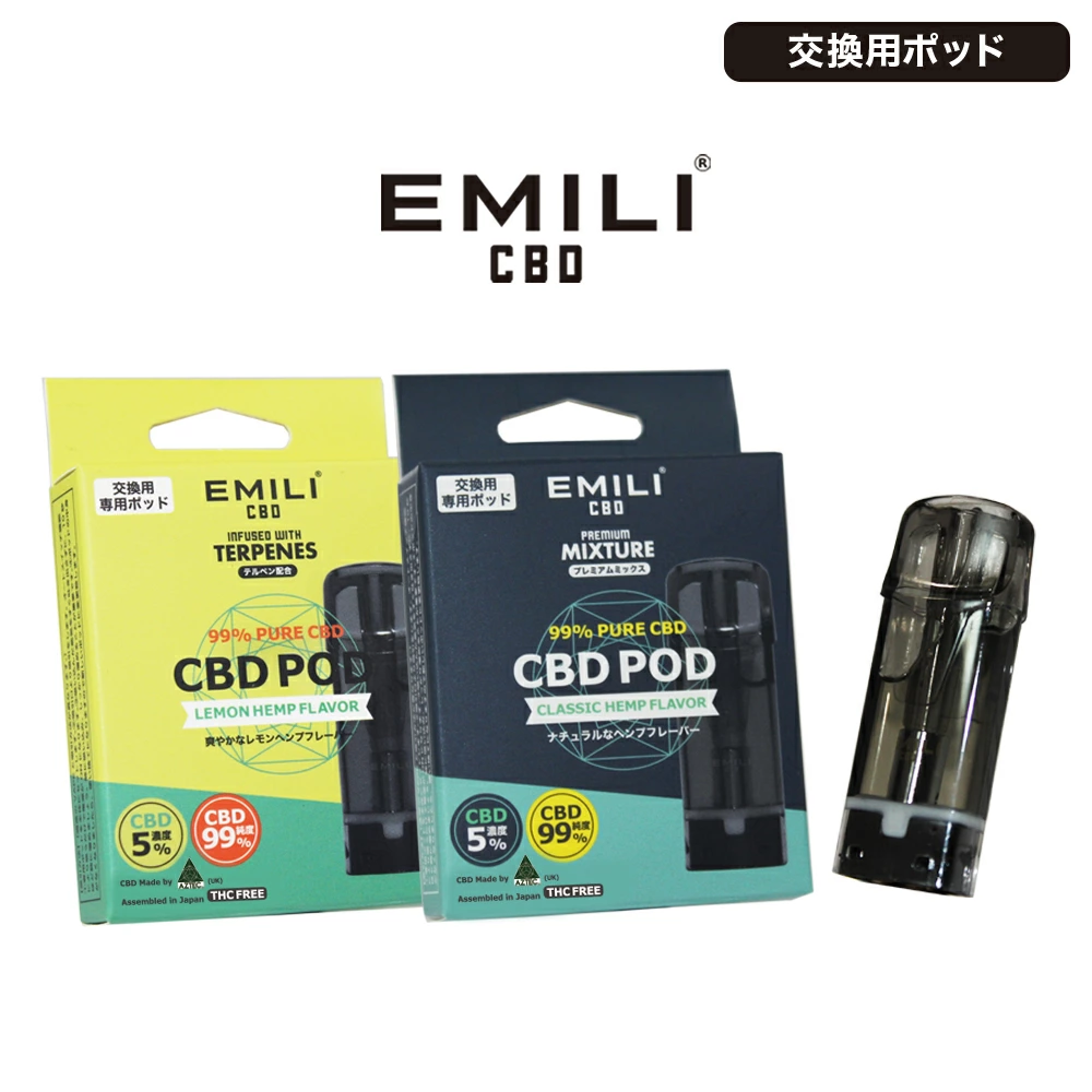 リキッド 電子タバコ vape 専用ポッド CBD5%の製品画像