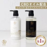 CBD配合シャンプー＆トリートメントセット 内容量960mlの製品画像
